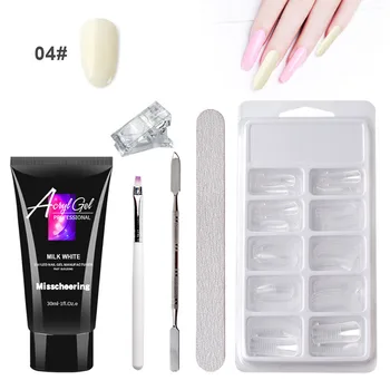 

Acrylic Gel Set Quick Building Painless Nail Extension Builder Gel UV LED Hard Builder Nail Gel Nail Kit KG66