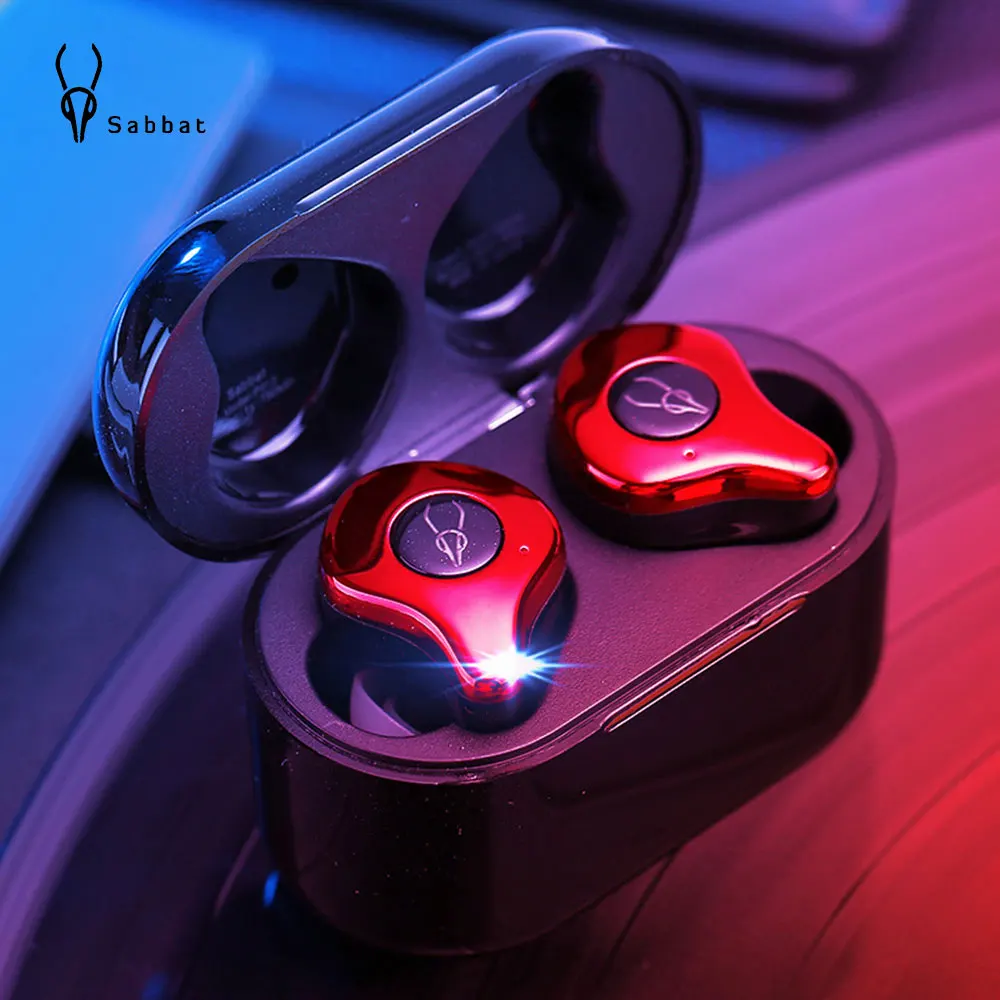 US $61.27 Free Gift Sabbat E12 Ultra TWS Wireless Earphone Qualcomm Bluetooth 50 Aptx Sports HeadSet HiFi Stereo Noise Reduction IPX5
