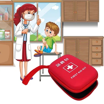 

Portable Camping First Aid Kit Emergency Bag Waterproof Car kits bag Outdoor Travel Survival kit Empty bag Househld