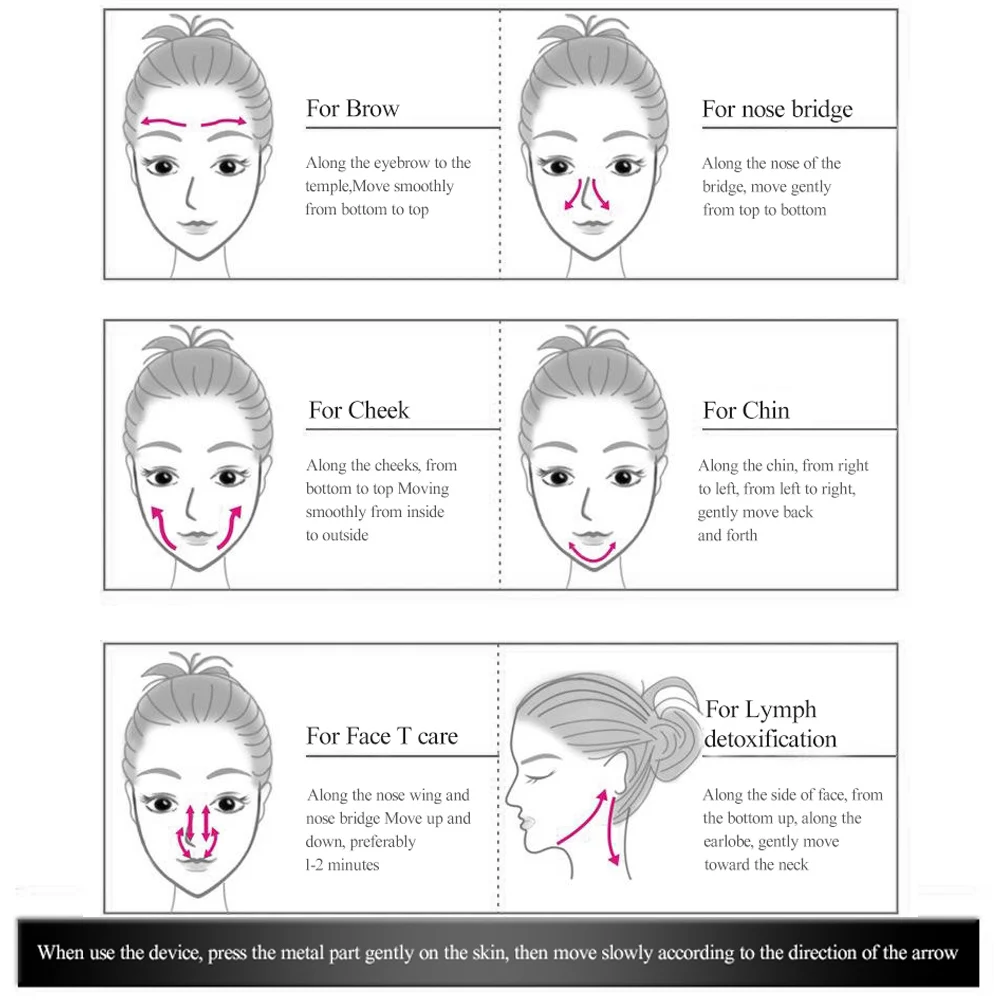 Ferramentas de Beleza Cuidados com a Pele Efeito de Vibração Máquina da Beleza Massageador Facial Ultra-sônica Rosto Dispositivo Spa Luz Anti-envelhecimento Levantamento 22 Efeito de Vibração Anti-Envelhecimento Levantamento Máquina da Beleza