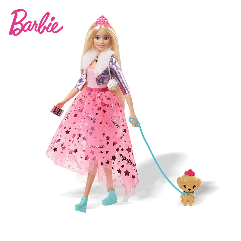 女の子のためのカワイイプリンセス人形 オリジナルのバービー人形 輝く王女 ぬいぐるみ 家庭用アクセサリー 人形 Aliexpress