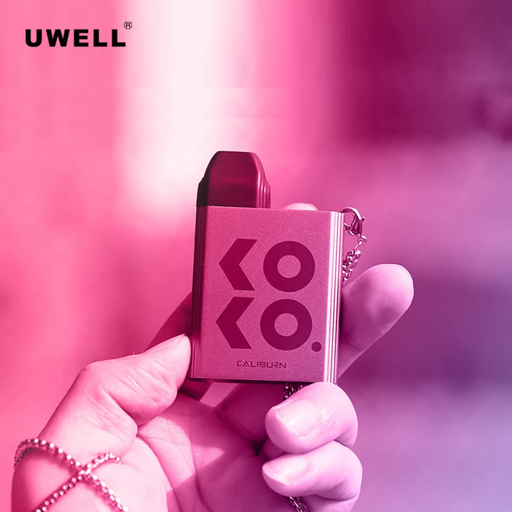 Оригинальный набор для электронной сигареты Uwell Caliburn KOKO с 4 картриджами 520 мАч
