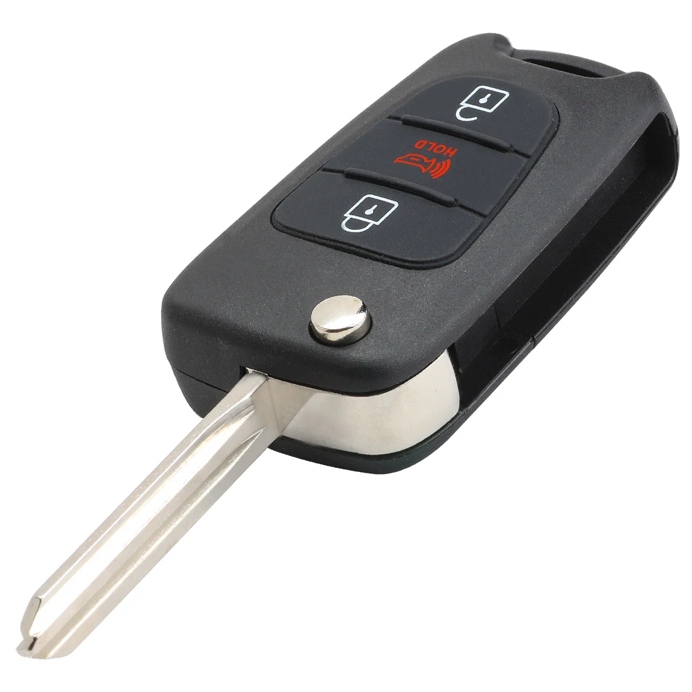 KEYECU пульт дистанционного управления автомобильный ключ для Kia Soul 2010 2011 2012 2013, Fob 2+ 1 3 кнопки-315 МГц-ID46 чип-FCC ID: NYOSEKSAM11ATx