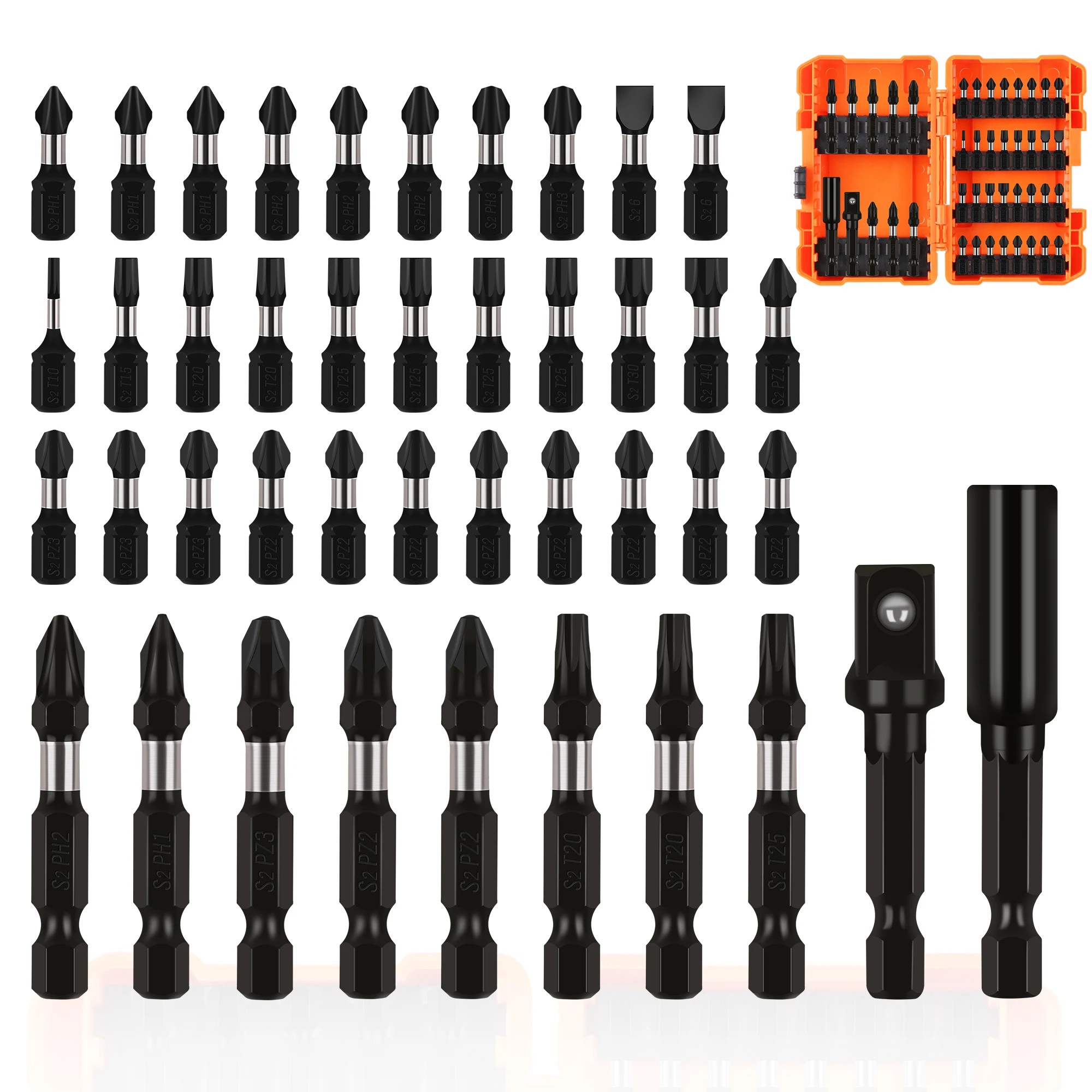 Ensemble De Mèches De Perceuse Antidérapantes Magnétiques: 3