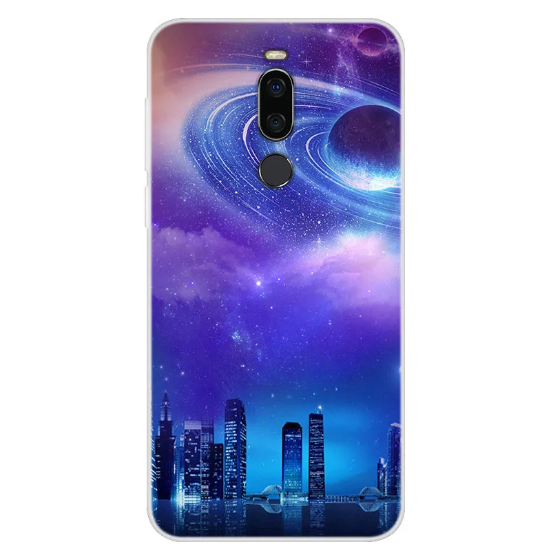 Silicone Case For Meizu X8 Phone Case Soft Space Art Print Back Cover For Meizu X 8 8X MeizuX8 Clear bumper Cases For Meizu X8 best meizu phone cases