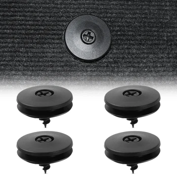

4 piece Auto Fastener Floor Mat Buckle Antiskid Pad Fastener Car Fastener Clips Skid Resistant Carpet Fixed Clamp