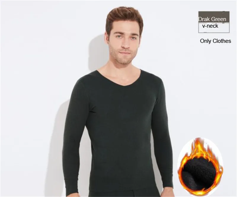 V-Neck Only Clothes4 Новые мужские мотоциклетные штаны Dralon термобелье уличные спортивные мотоциклетные лыжные зимние теплые базовые слои плотные кальсоны длинные штаны - Цвет: V-Neck Only Clothes4
