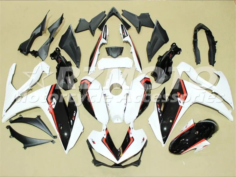 white black red 4 подарки ABS литьевая форма мотоцикл Обтекатели подходит для YAMAHA R3 R25- 15-19 обтекатель кузова набор Белый Черный Красный - Цвет: white black red
