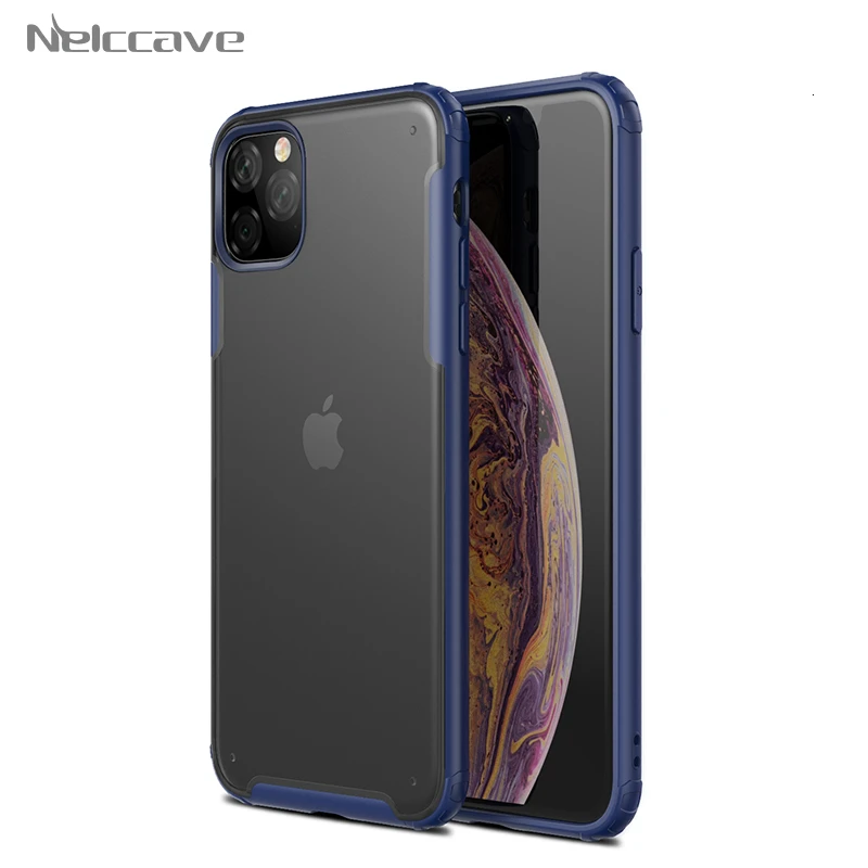 500 Pieces Shockproof Bumper Armor Cases For Apple iPhone 11 Pro XS Max XR X 8 Plus 7 Phone Case Soft Frame Hard PC Back Cover | Мобильные