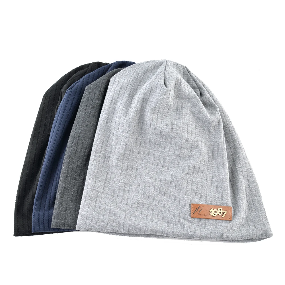 Женская Осенняя шапка beanie 1987 шапки бэги шапки для женщин skullies мужские весенние вязаные шапки в стиле хип-хоп мужские повседневные Шапки