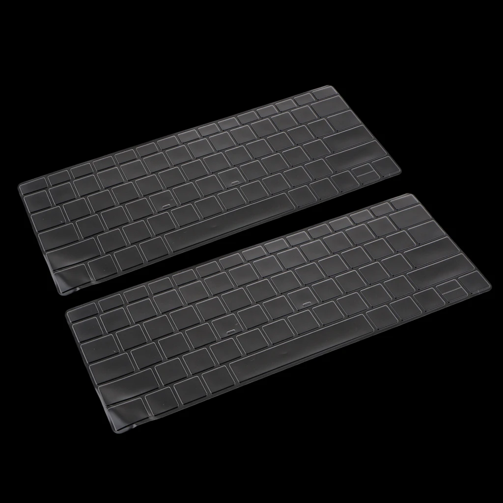 

2x Clear TPU Laptop Keyboard Protector Cover for Microsoft Surface Book 2