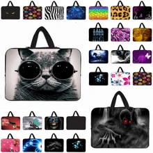 Сумка для переноски ноутбука из неопрена 10 12 13 14 15 17 15,6 13,3 11,6 дюймов чехол для ноутбука с ручкой противоударный чехол для Thinkpad