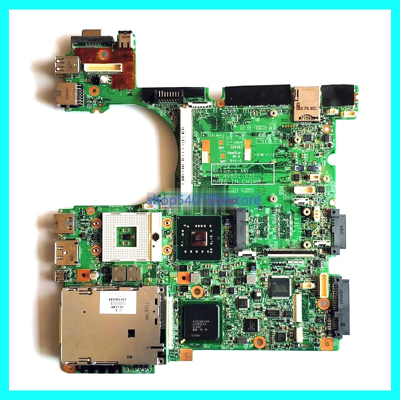 

500907-001 07224-3 48.4V801.031 PM45 for HP Elitebook 8530 8530p 8530w Series Laptop Notebook Motherboard Mainboard Tested