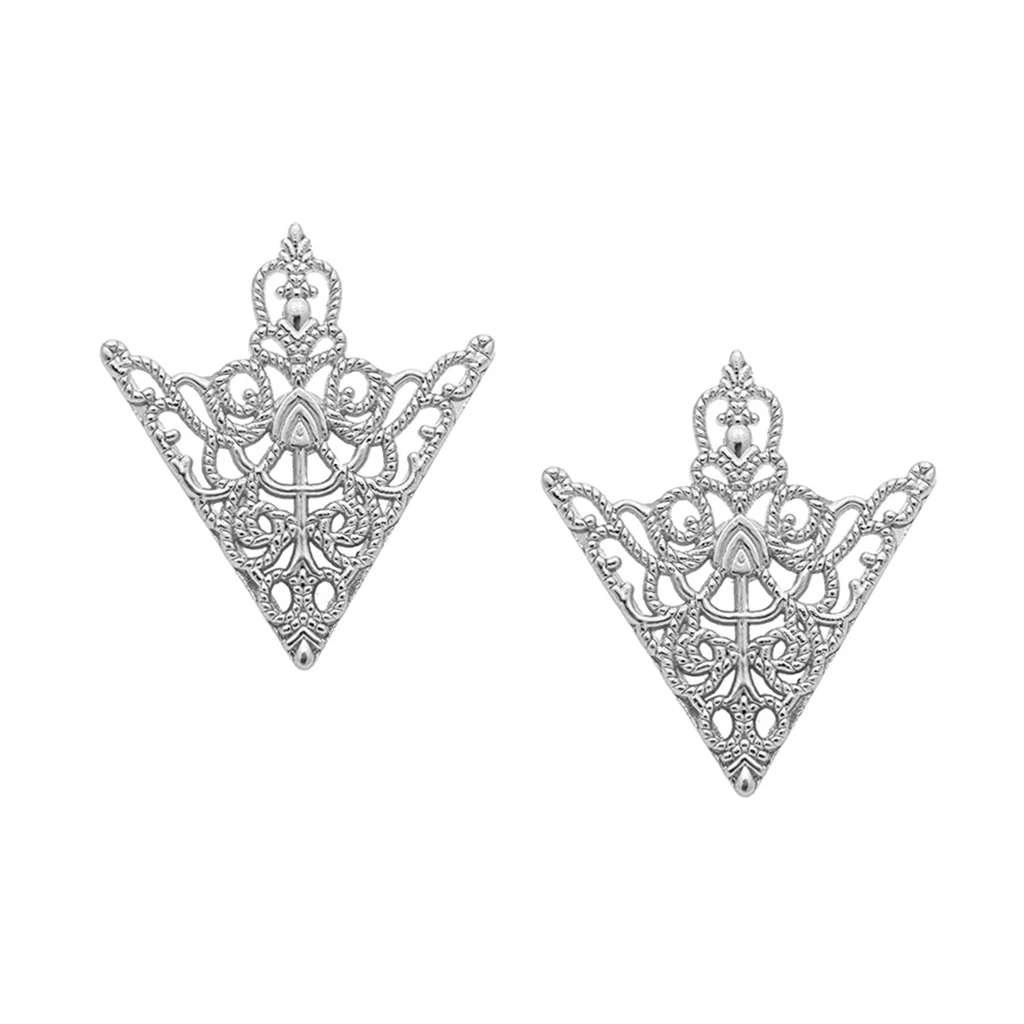 Metal Triangle Brooch Lapel Pins for Suit Shirt Collar Pin Tips Dress Decoration Business Ceremony Banquet Brooches Metal Triangle Brooch Lapel Pins for Suit Shirt Collar Pin Tips Dress Decoration Business Ceremony Banquet Brooches