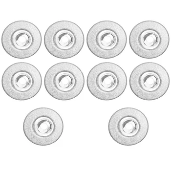 

10PCS 50mm Diamond Grinding Wheel Cup-Shaped Round Grinder Stone Cutting Rotary Tool for Quick Disassembly or Dressing