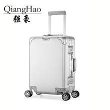 QiangHao бренд Алюминий сплав Материал Дорожный чемодан ноутбук тележка ручной Багаж для путешествий