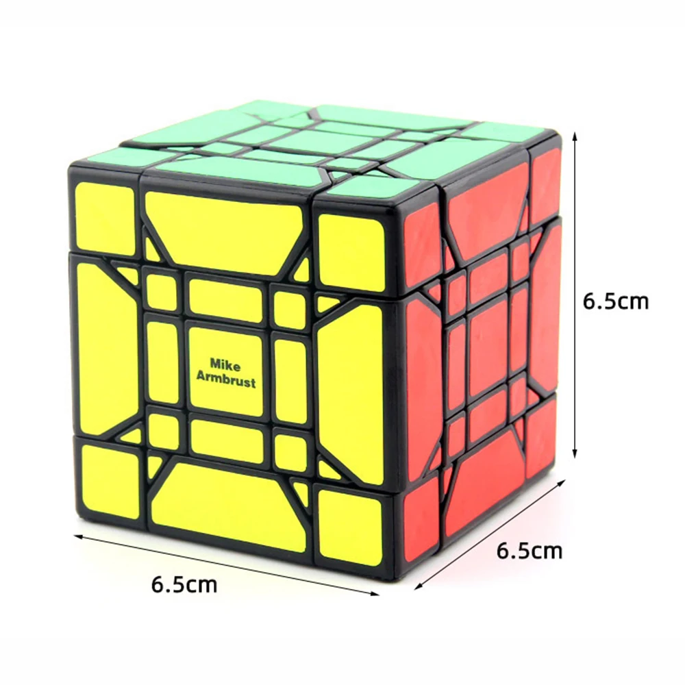 MF8 сын-мама двухслойная 3x3x3 косой куб головоломка игра кубики Развивающие игрушки для детей Рождественский подарок