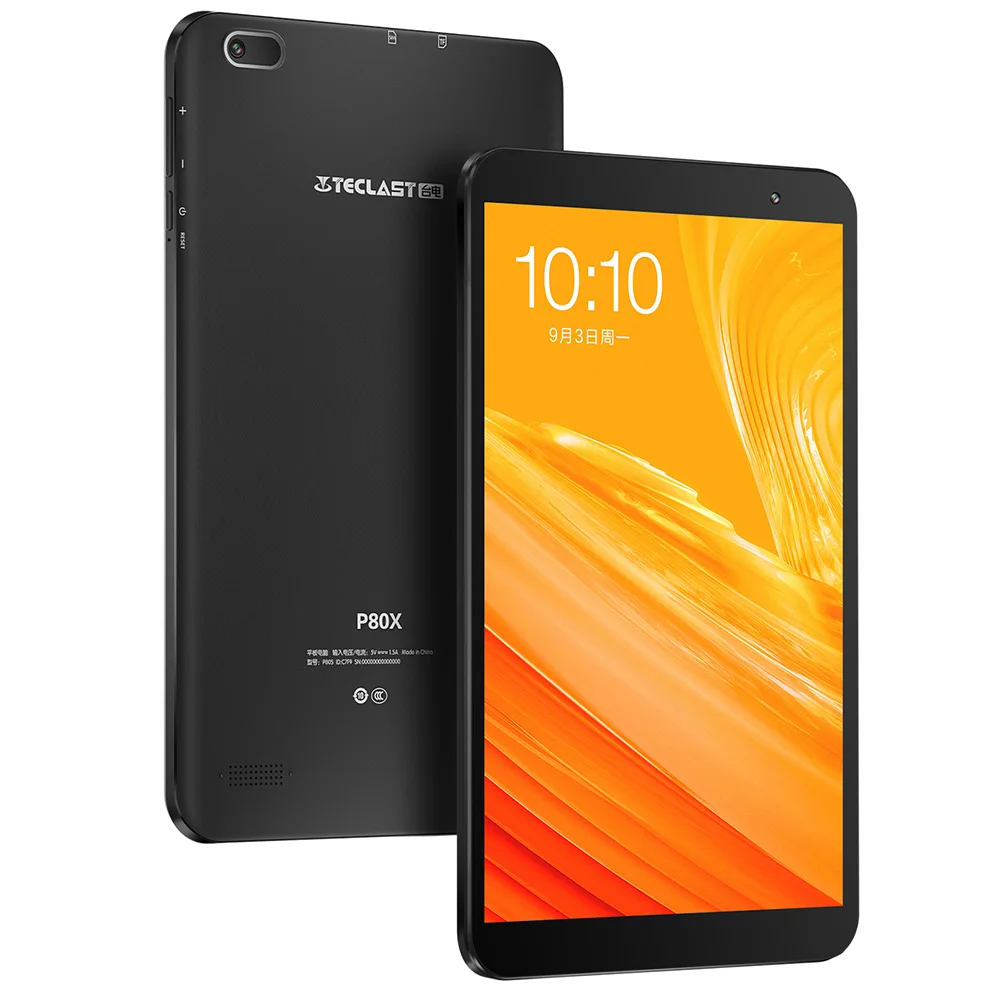 

Teclast P80X 8.0 inch 4G Phablet Tablet Android 9.0 Spreadtrum SC9863A 1.6GHz Octa Core CPU 2GB RAM 32GB ROM 2.0MP Camera EU