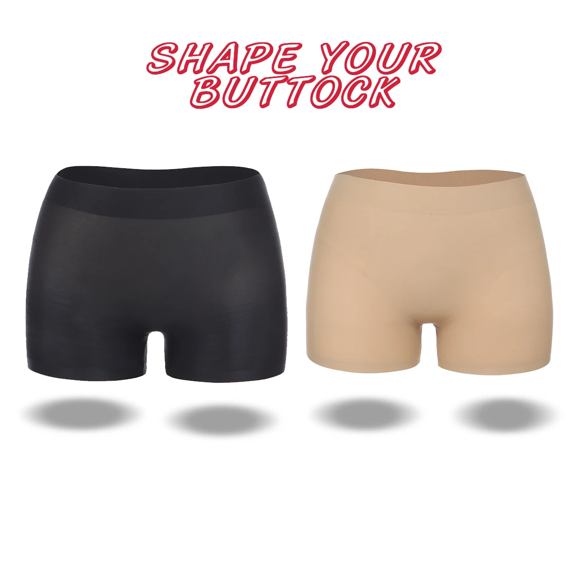 Shaper Pants Boyshort Sexy Butt Lifter Panties Woman Ass Fake Inside Padded Panties Buttock Buttock Shaper Hip Enhancer Shapers