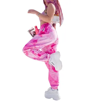 

2020 Summer Women Harem Pants Loose High Waist Joggers Women Sweatpants Fashion Hip Hop Streetwear Trousers Plus Size Pants