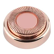 360 градусов вращающийся безболезненно для удаления волос на лице сменные головки для удаления пыли