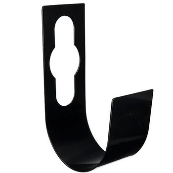 

Garden Hose Rack Heavy Duty Hose Rack 2 Piece Wall Mount Antirust Hose Storage, Garden Hose Hook (Large, Black)