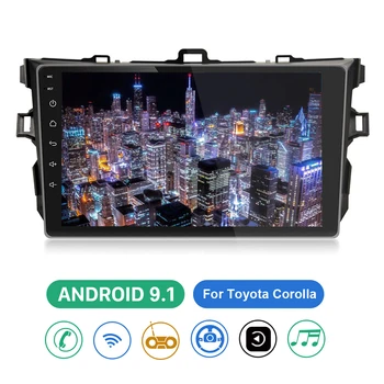

Android 9.1 Car No DVD Video Player Radio GPS Navigation for Toyota corolla 2007 2008 2009 2010 2011 2012 Car Multimedia Player
