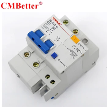 

Air Switch with Leakage DZ47LE-63 2P C45 Household Leakage Protection Circuit Breaker 6A/10A/16A/20A/25A/32A/40A/50A/63A