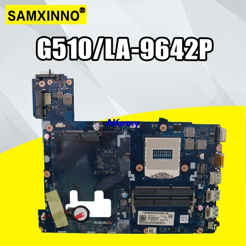 LA-9642P G510 материнская плата HM86 для For Lenovo ноутбука VIWGQ /GS протестированная работа |