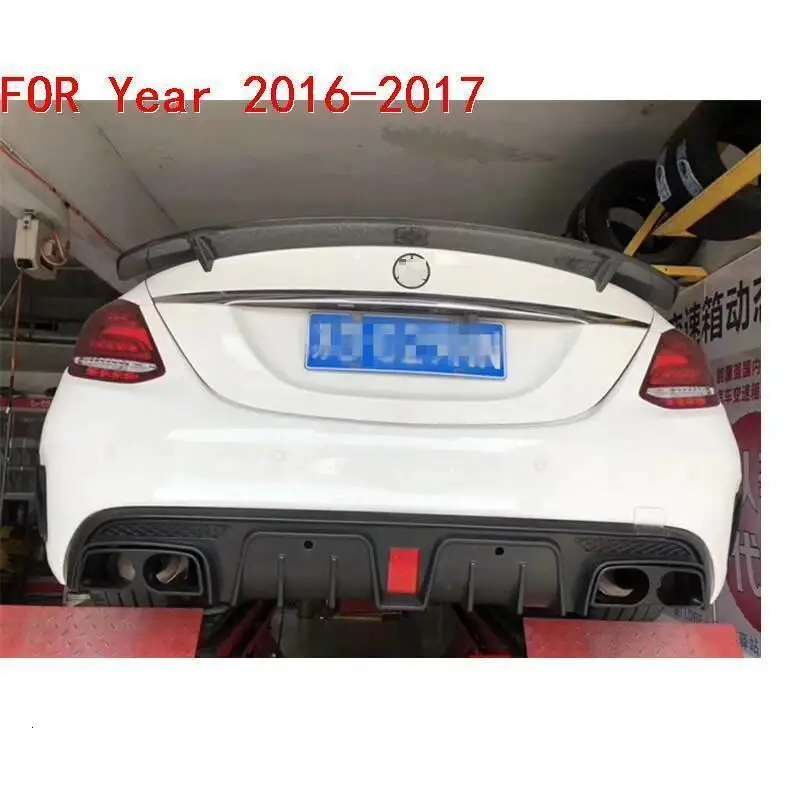 Карандаш для губ задний диффузор для тюнинга автомобиля Передние защитные бамперы 06 07 08 09, 10, 11, 12, 13, 14, 15, 16, 17, 18, для Mercedes Benz C Class