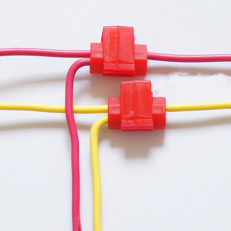 10 шт. Электрический провод обжимной клеммный разъем Фиксатор соединения быстрая