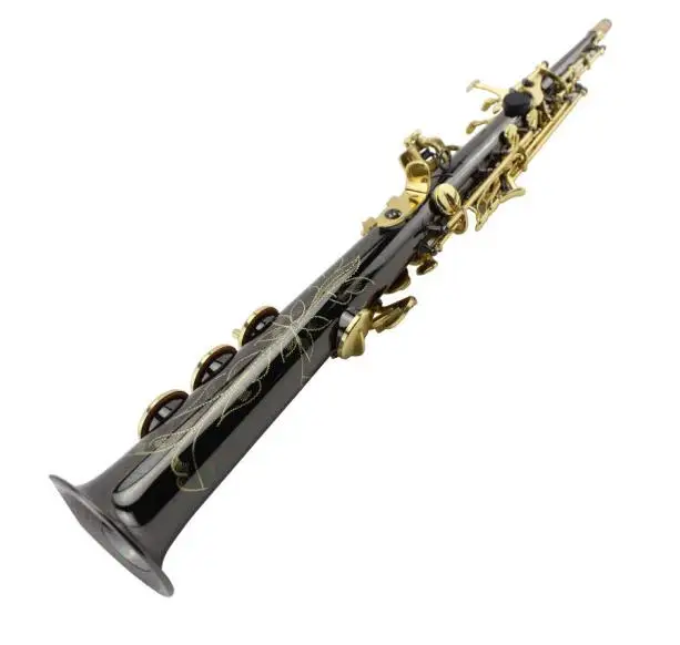 Margewate Soprano Sassofono Soprano Mss-475 Modello Nichelato Oro Chiave B Piatto Soprano Sax Con Custodia