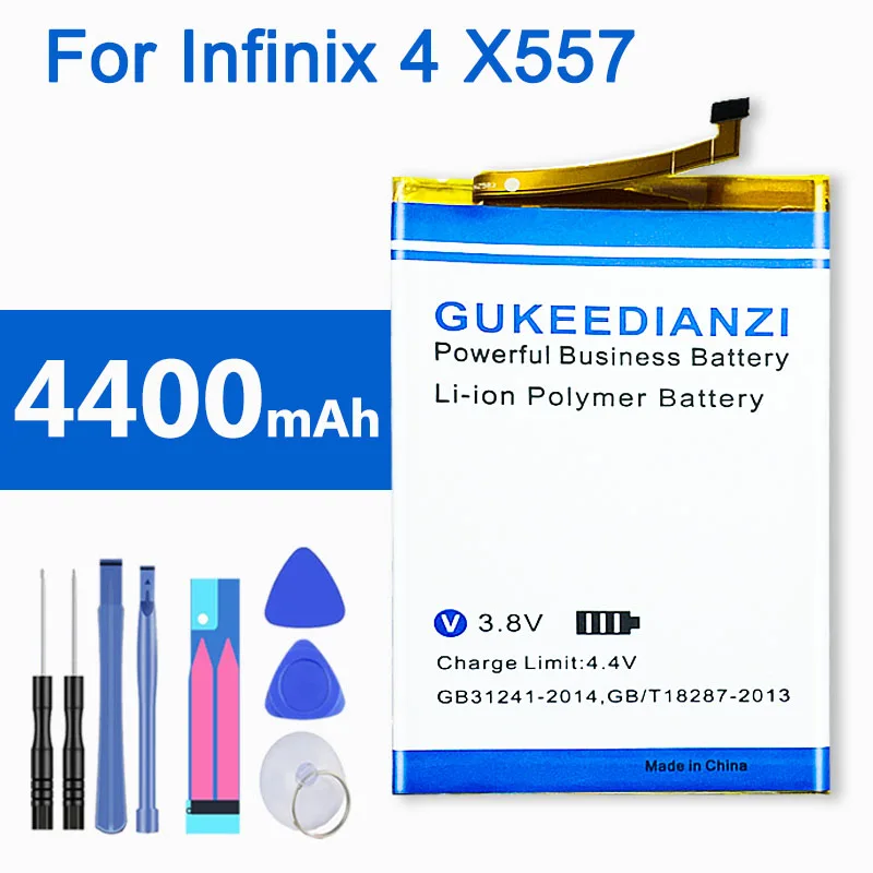Сменный аккумулятор большой емкости 3 8 в 4400 мАч для Infinix 4 X557 BL 39AX большие