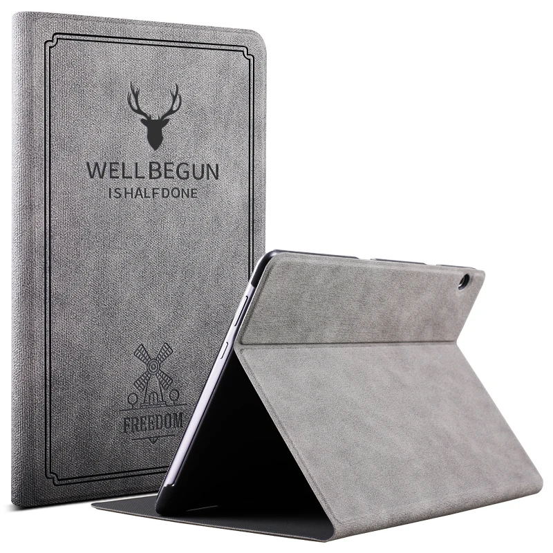 Case Huawei T5 Flip-Cover Folding-Stand PU for Mediapad W09/l03-Tablet Funda Retro