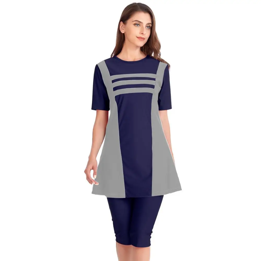 Muslim Swimwear for Women short sleeve modest swimwear - 6
