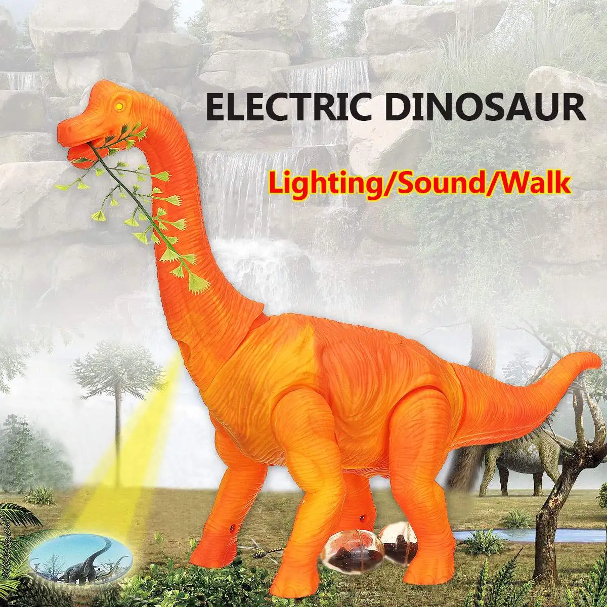 walking brachiosaurus toy