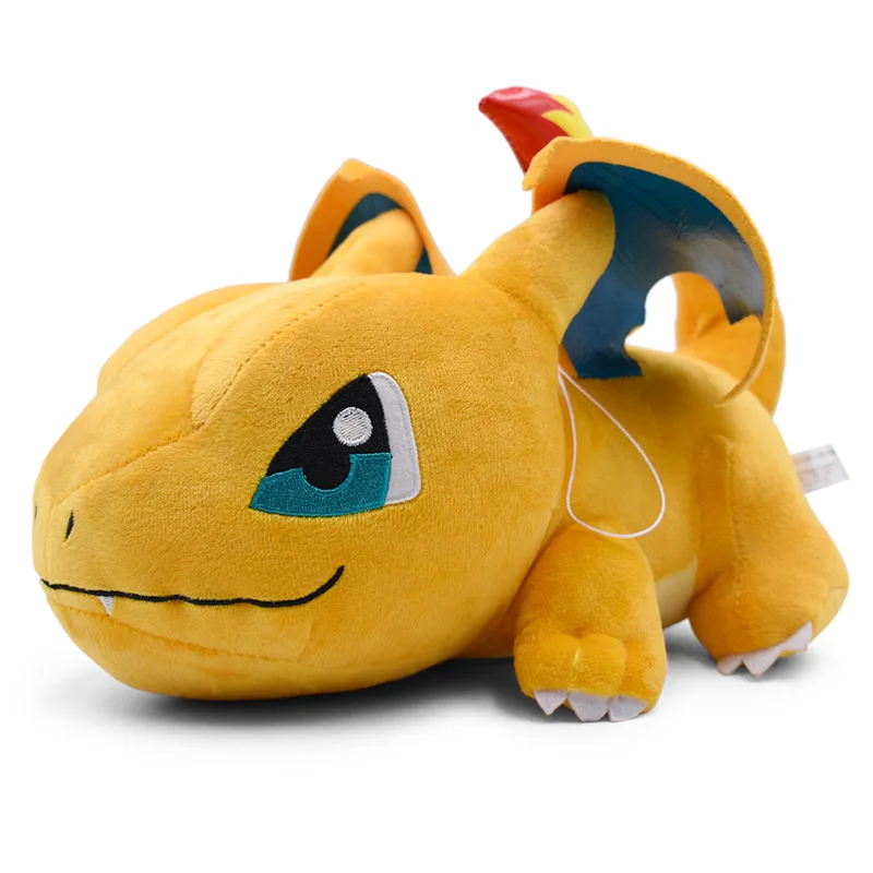 TAKARA TOMY Pokemon Charmander Raichu Bulbasaur Squirtle Charizard Growlithe Мягкая кукла плюшевая игрушка для детей рождественские подарки