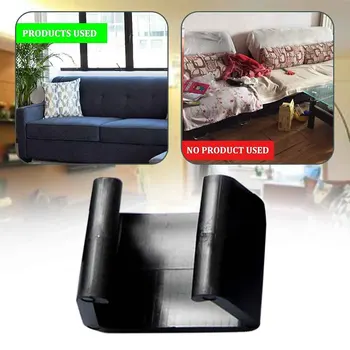 

10pcs Outdoor Patio Couch Plastic Wicker Furniture Clips Portable Sectional Sofa Connect Fixing Practical Black Home Garden
