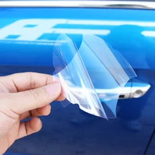 Автомобильная наклейка на дверную ручку царапины Защитная