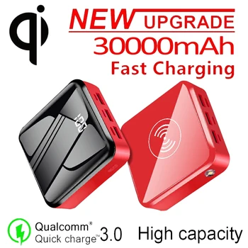ポータブルデュアルusb 5v 6*18650 電源銀行ケース電池携帯電話充電器diyシェルled光デジタル表示充電