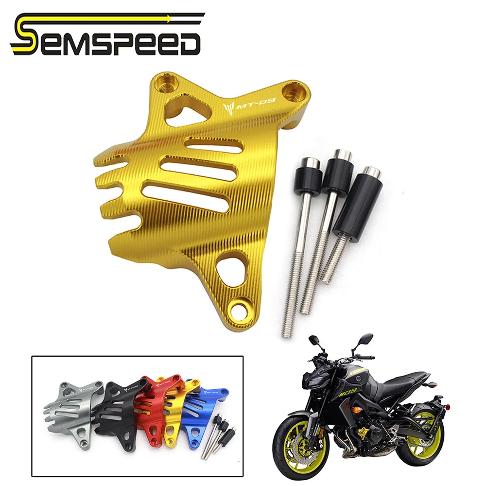 SEMSPEED защитный чехол для водяного насоса YAMAHA алюминиевый MT09 с логотипом защита