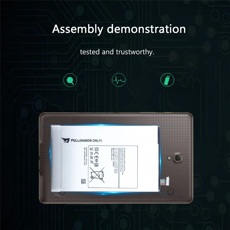 KiKiss высококачественный планшет аккумулятор для Samsung Galaxy Tab S 8,4 SM T700 T705 EB-BT705FBE 4900mAh литий-полимерные батареи