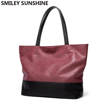 

Big Brand Designer Handbags High Quality Leather Red Shoulder Bags For Women Bag Large Female Ladies Hand Bag Retro Totes 2020