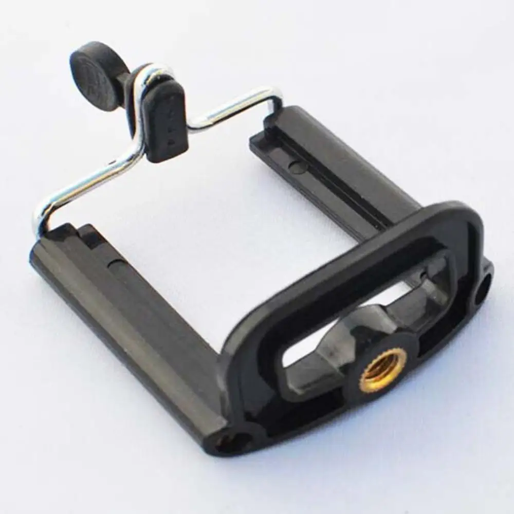 

Hot Shoe Metal Gimbal & Mobile Phone Clip 1/4 Screw Interface Universal U Type Hot Shoe Ptz Mobile Phone Holder Bracket