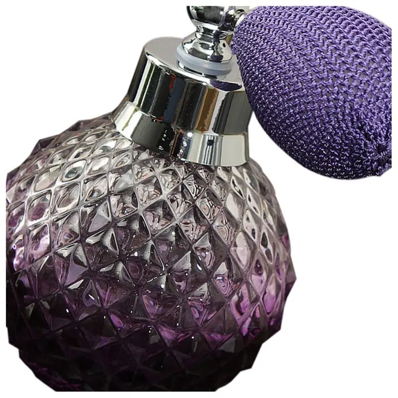 110 мл винтажный Кристалл спрей бутылка для духов белый короткий распылитель