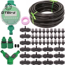 1 комплект 9/12 трубка садовый спрей комплект для полива распылитель ленивое автоматическое устройство орошения контроллер синхронизации с высоким качеством