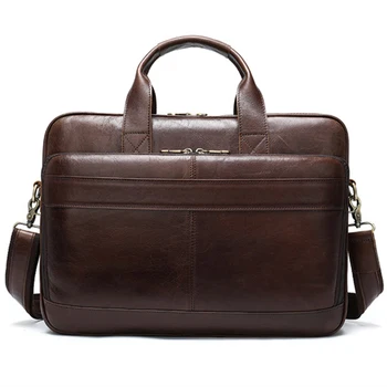 

Luxury 2020 Men's Leather Bags Men's Briefcase Office Bags for Men Bag Genuine Leather Laptop Bags Male Tote Briefcase Handbag
