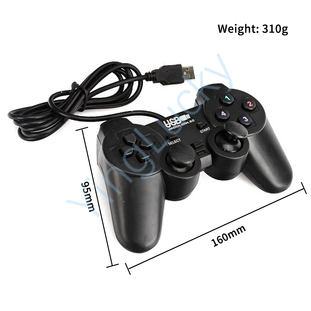 חדש כפול קווית אלחוטי Joypad עבור פנדורה תיבת 3D פנדורה של DX משחקי בקר ארקייד לוח מחשב מחשב USB אלחוטי gamepad