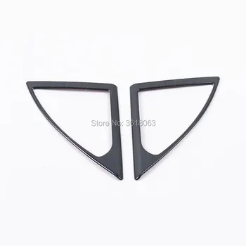 

For Peugeot 5008 GT 2017 2018 2019 Car Speaker Cover decoration Front Door Triangle Frame Auto Interior Sticker Accessories