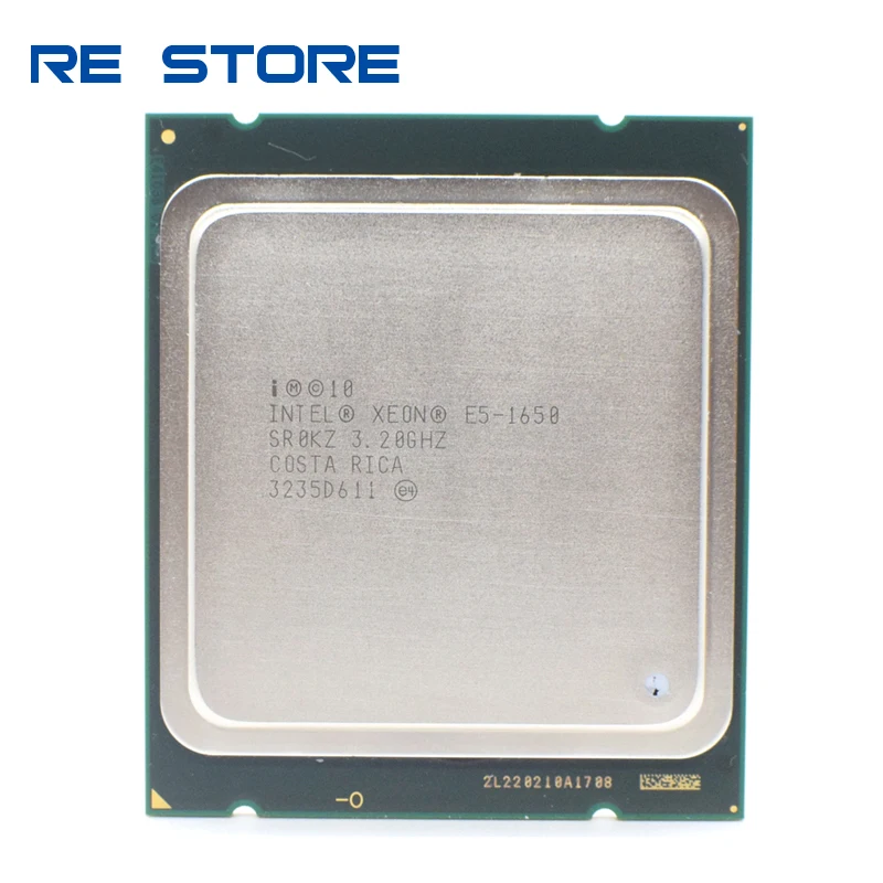 used Intel Xeon E5 1650 3.2GHz 6 Core 12Mb Cache Socket 2011 CPU Processor SR0KZ|xeon e5 1650|intel xeoncpu processor - AliExpress